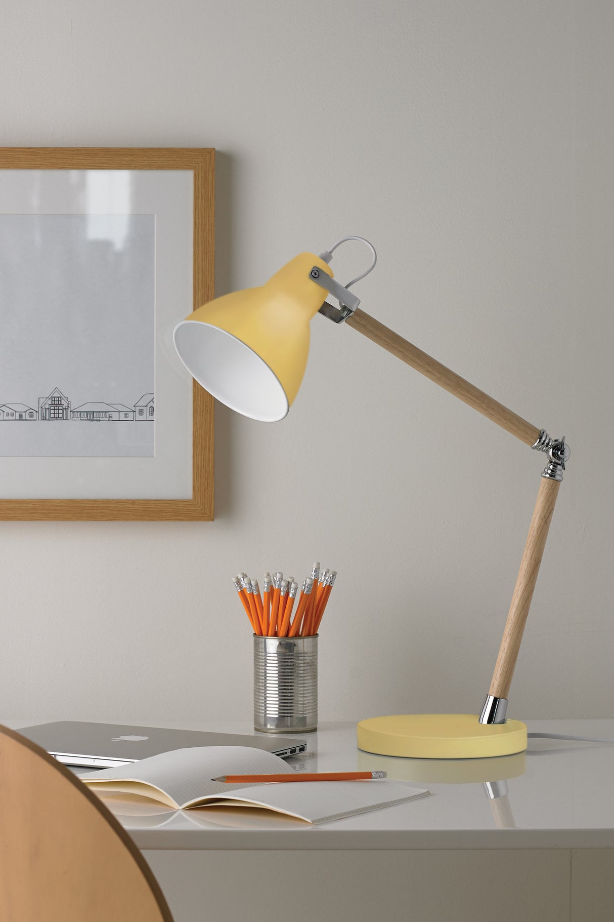 Drake Desk Lamp - Yellow