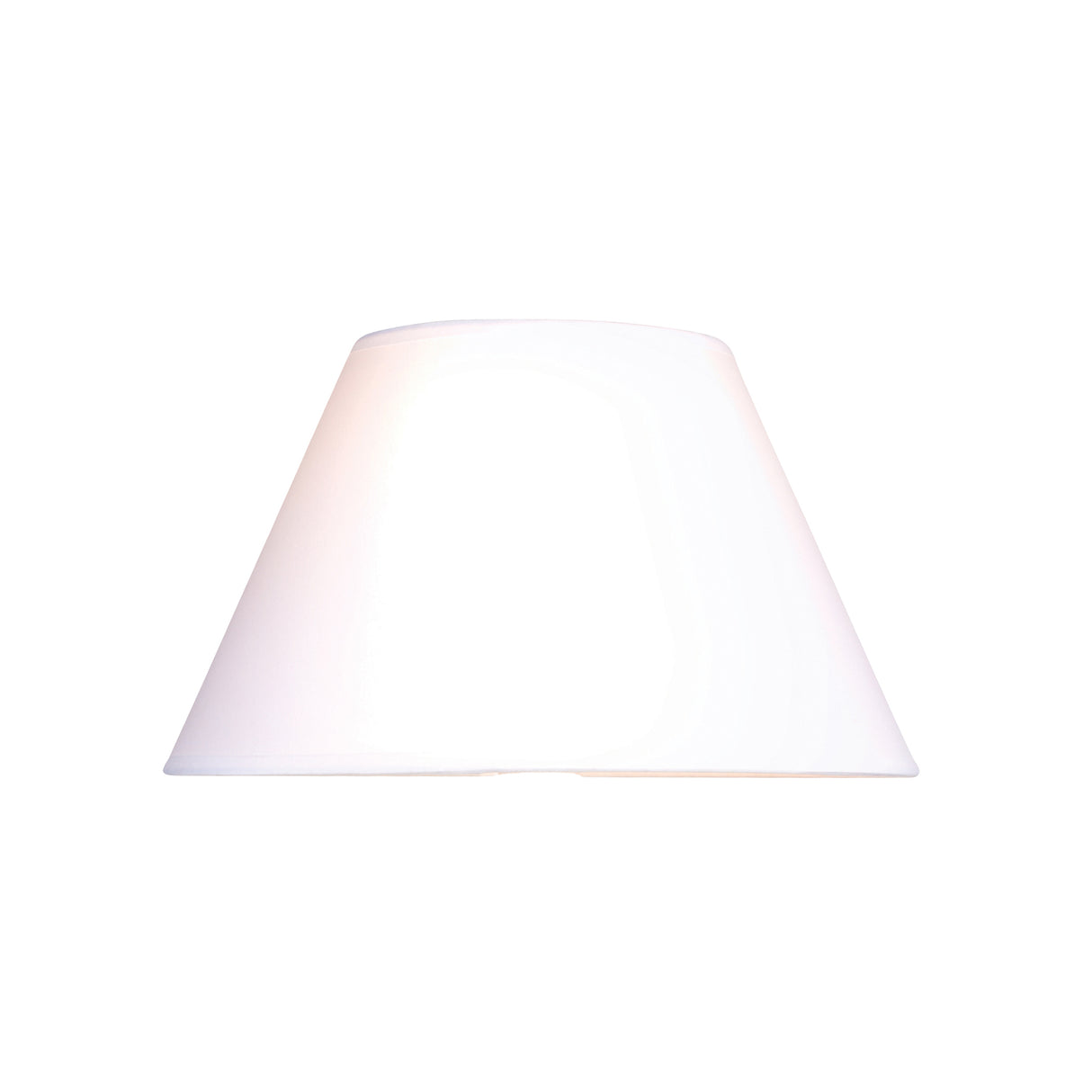 Large Tapered Lampshade White