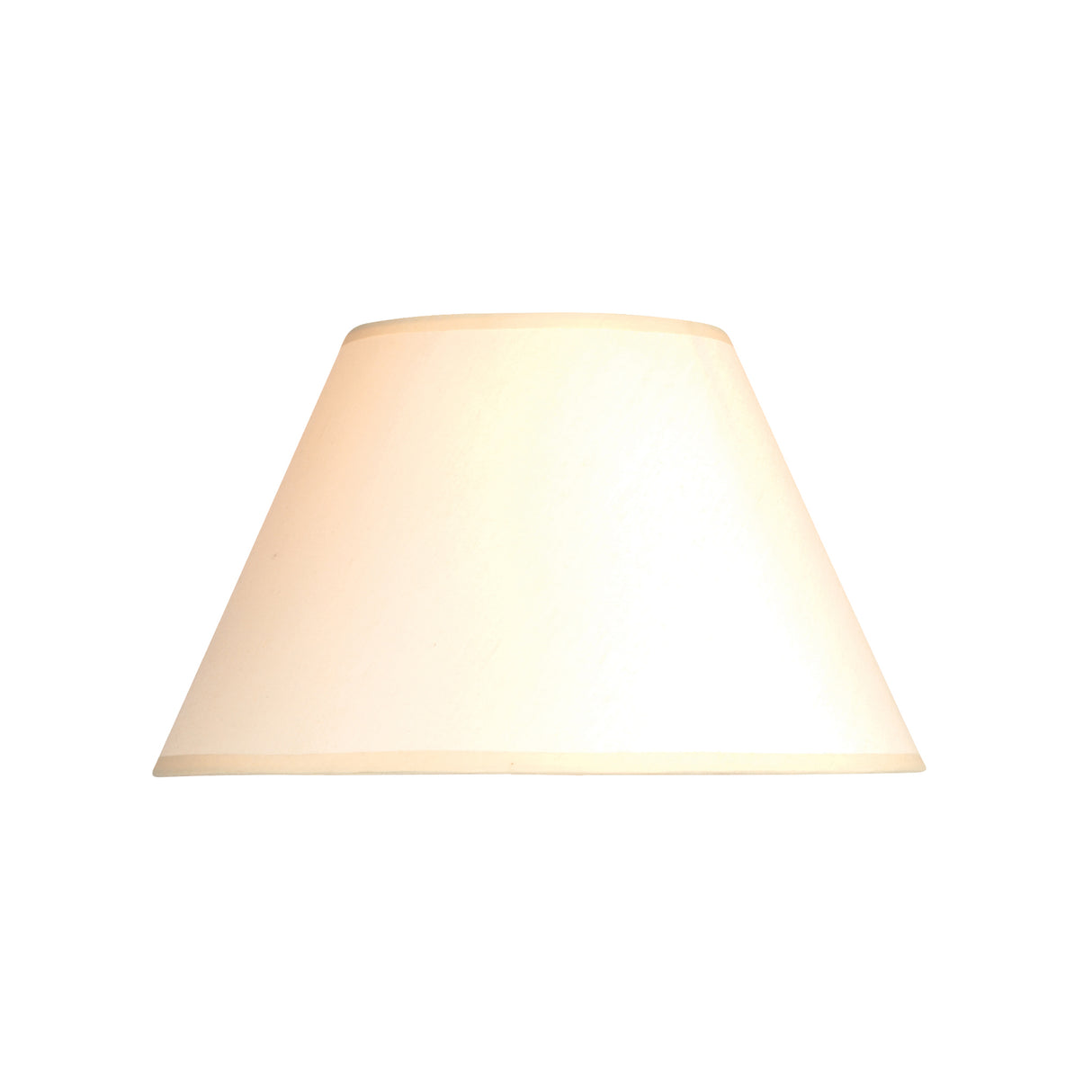 Small Tapered Lampshade Cream