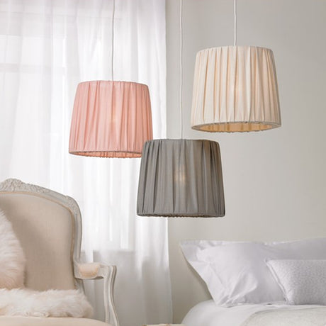 Rosemary Soft Pink Pendant Lampshade