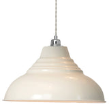 Vintage Pendant Shade - Cream