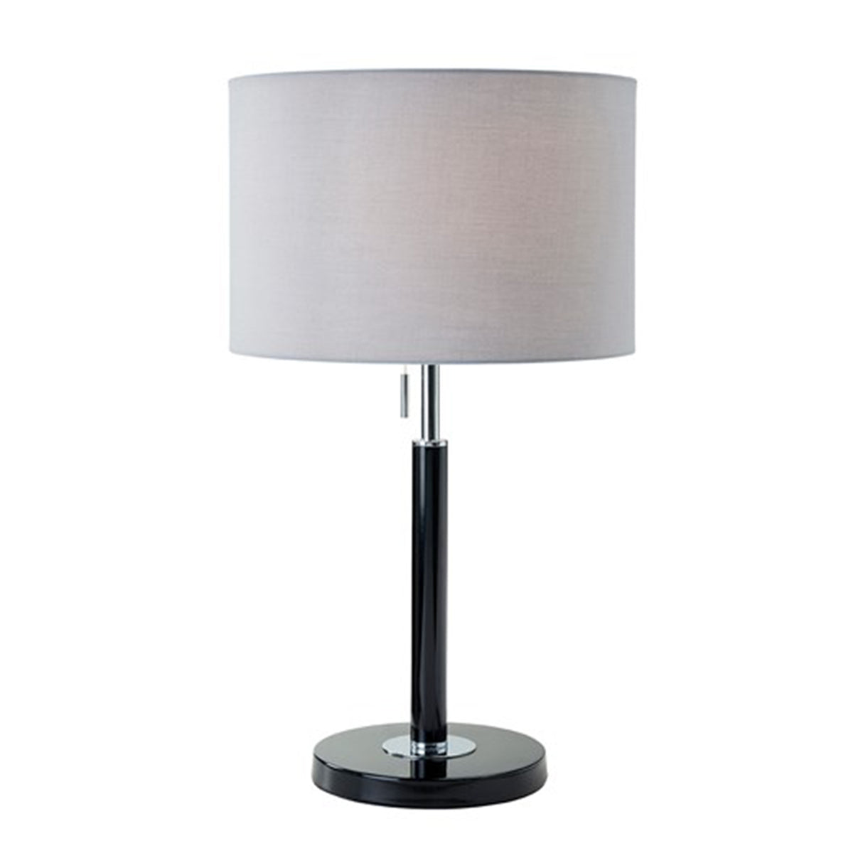 Madaline Table Lamp - Black | Chrome