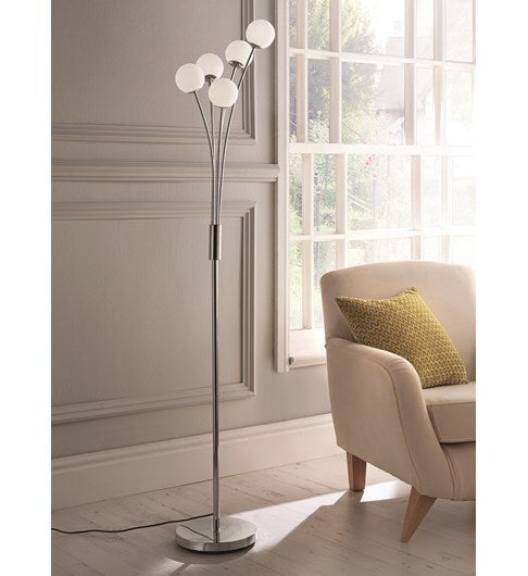 Jackson Floor Lamp - Chrome