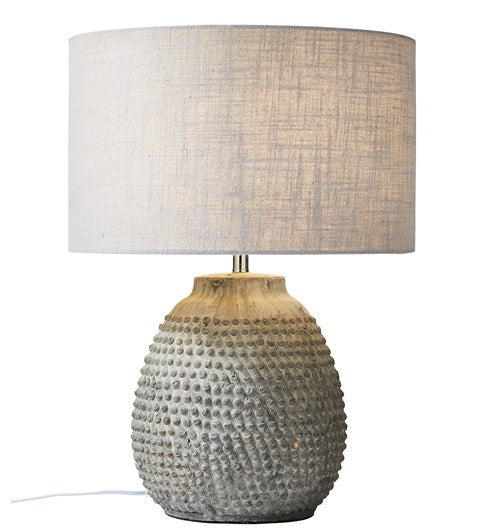 Ludlow Bobble Table Lamp Grey