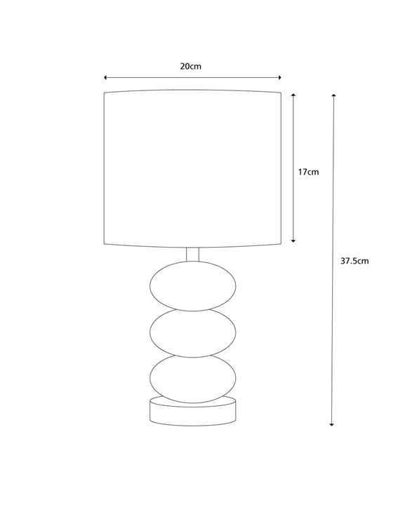 Esme Table Lamp - Duck Egg