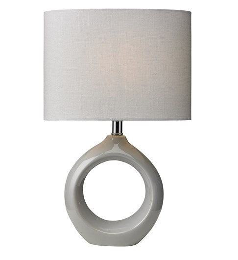 Isla Table Lamp - Soft Grey