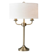 Grantham Table Lamp - Antique Brass