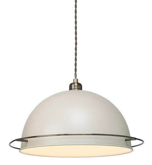 Bauhaus Pendant Shade - Cream