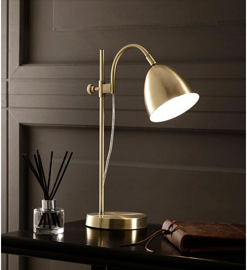 Seb Table Lamp | Antique Brass