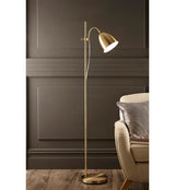 Seb Floor Lamp | Antique Brass