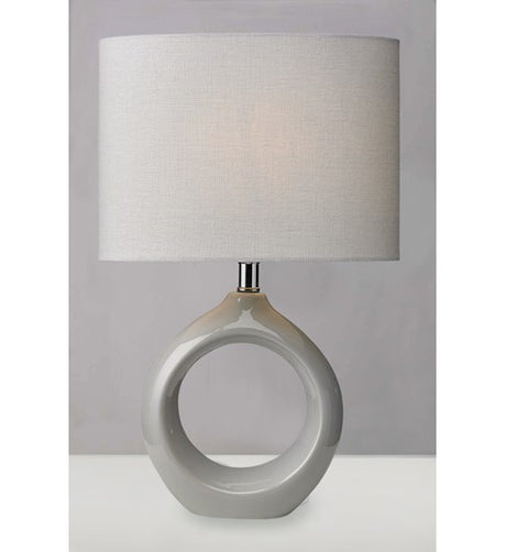 Isla Table Lamp - Soft Grey