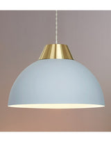 Jasper Pendant Shade - Grey & Gold