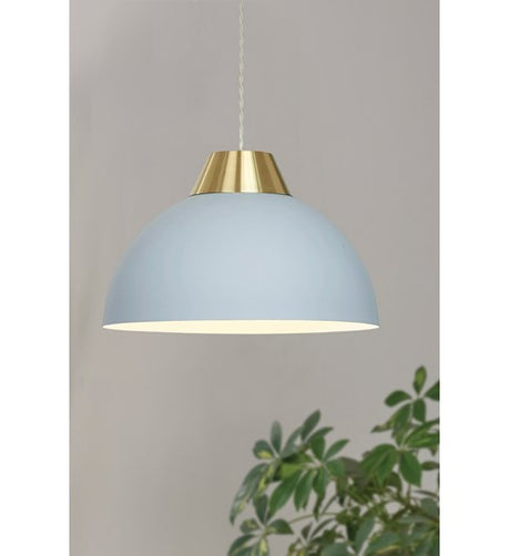 Jasper Pendant Shade - Grey & Gold