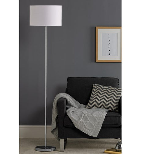 Islington Floor Lamp - Chrome