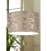 Keira Pendant Shade Grey | Rose Gold