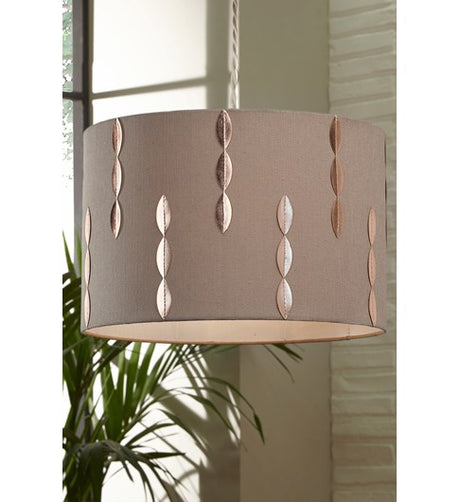 Louie Pendant Shade - Beige | Copper