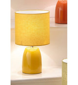 Opal Table Lamp - Ochre Yellow