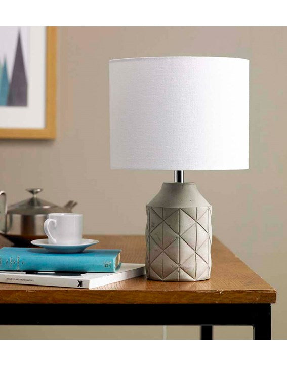 Luca Table Lamp - Grey