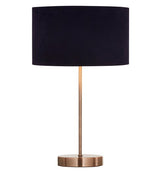 Velvie Table Lamp Navy | Copper