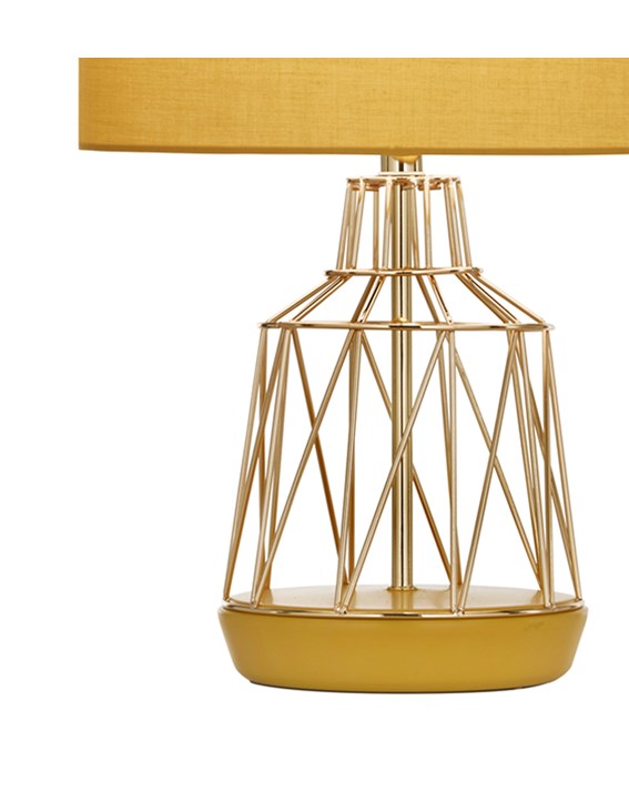 Macaron Table Lamp Ochre