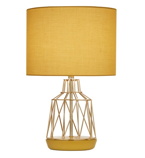 Macaron Table Lamp Ochre