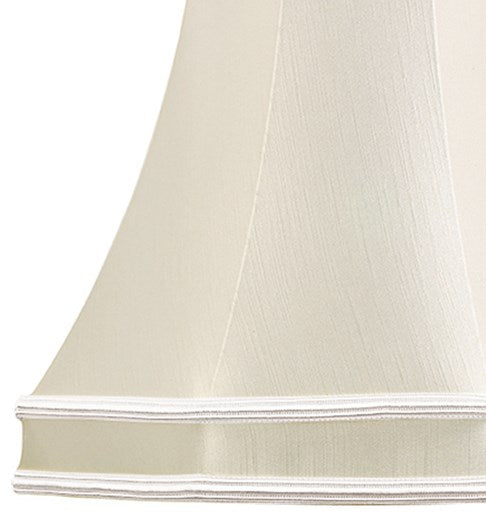 10" Cream Lined Octagonal Shade