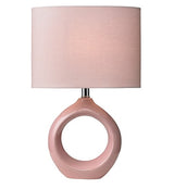 Isla Table Lamp - Blush Pink