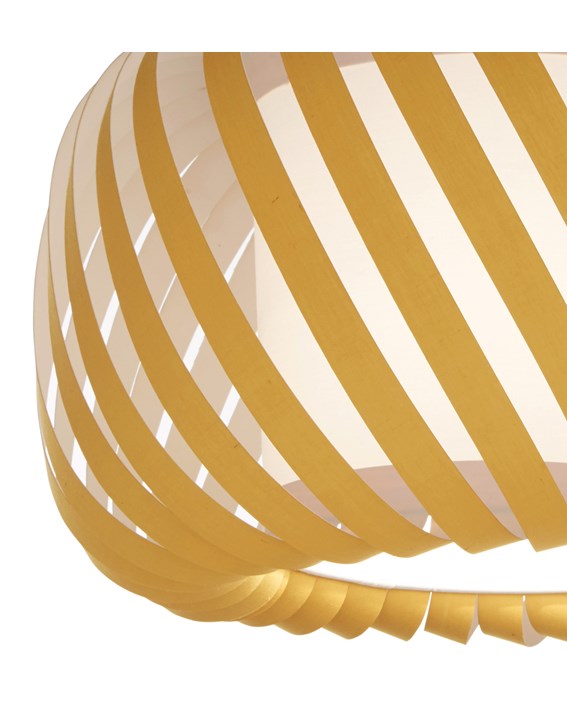 Ribbon Pendant Shade Ochre