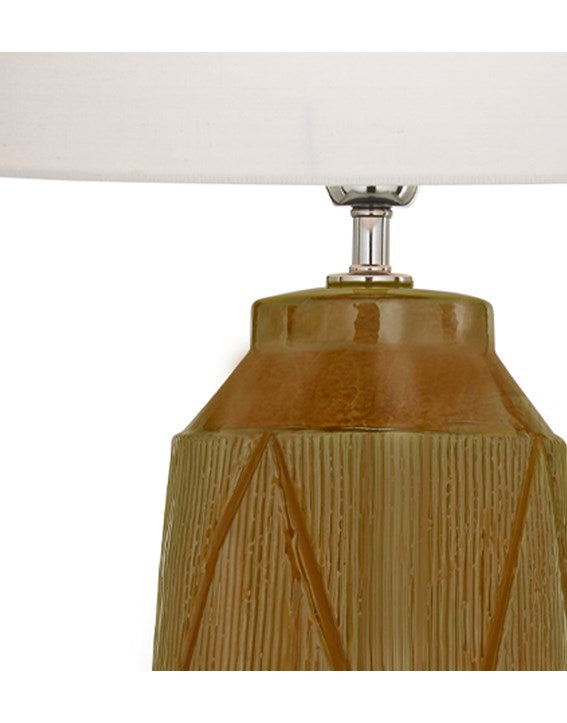 Safi Table Lamp Ochre